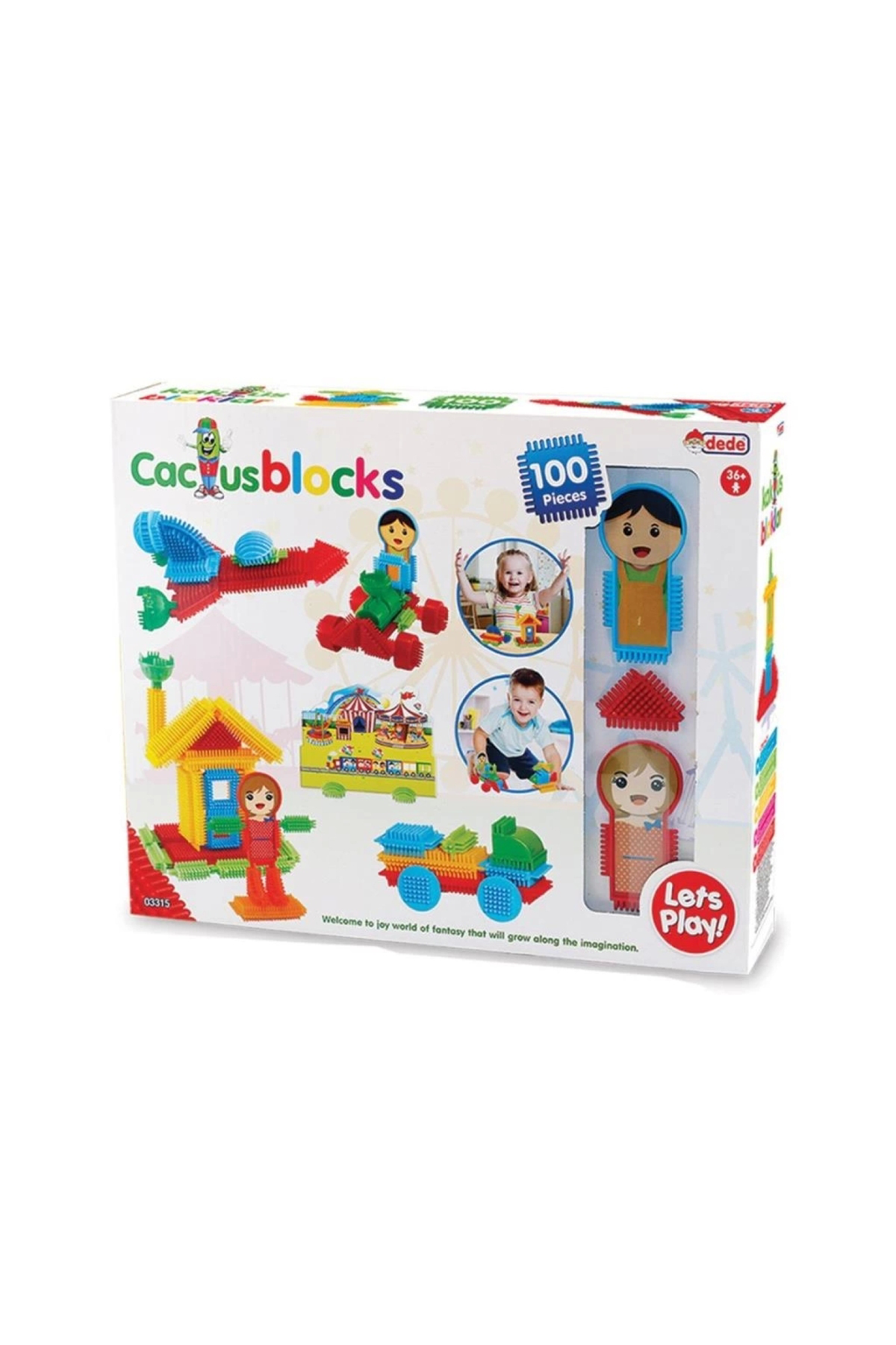 Nessiworld  03315 Kaktüs Bloklar 100 Prç