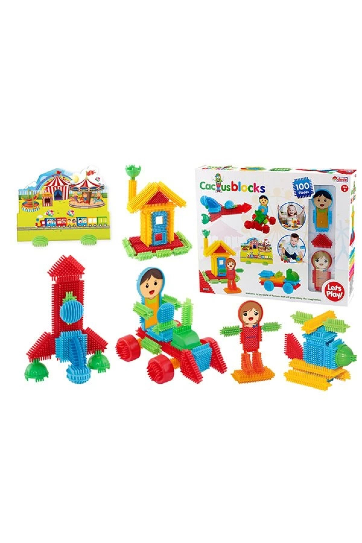 Nessiworld  03315 Kaktüs Bloklar 100 Prç