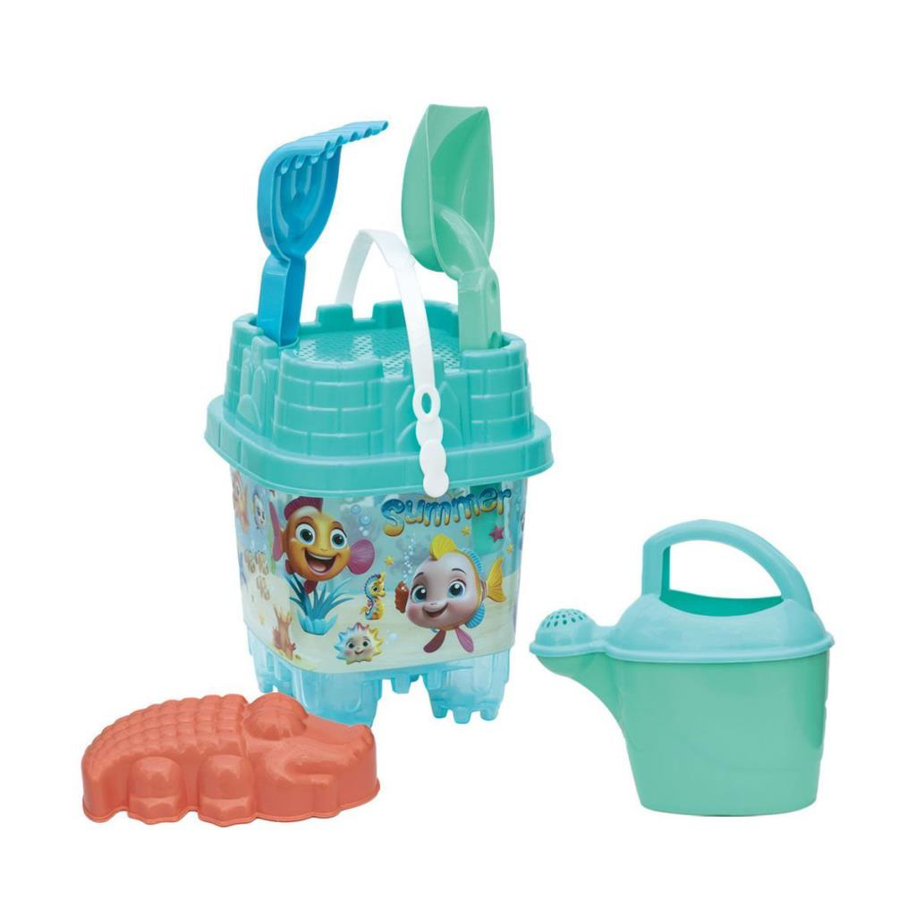 NessiWorld 03972 Aqua Küçük Kale Kova Seti -Dede NessiWorld 03972 Aqua Küçük Kale Kova Seti -Dede