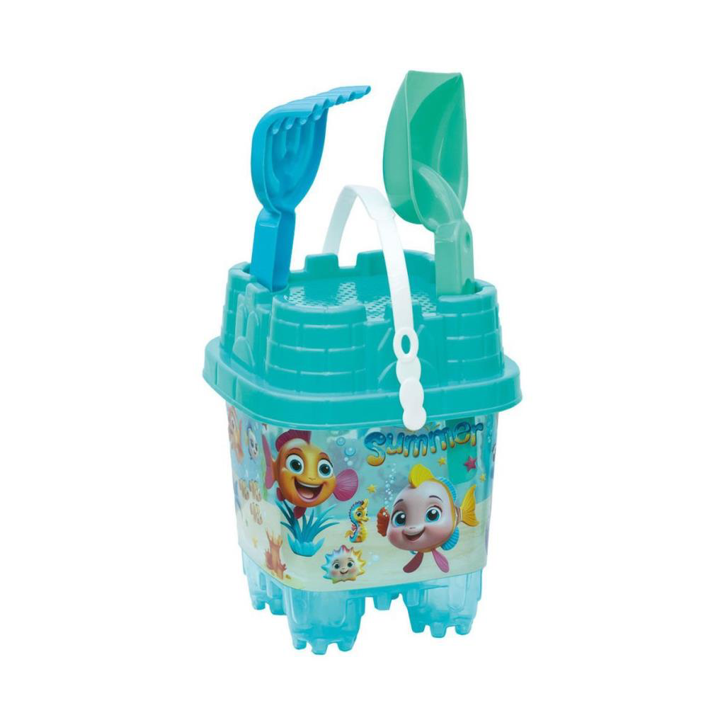 NessiWorld 03972 Aqua Küçük Kale Kova Seti -Dede NessiWorld 03972 Aqua Küçük Kale Kova Seti -Dede