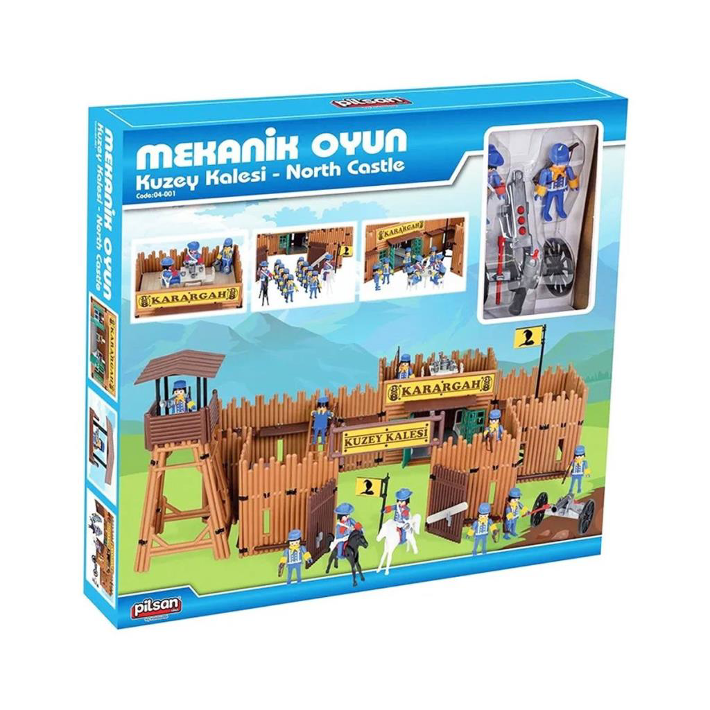 Nessiworld 04 001 Mini Mekanik Seri 1 Kuzey Kalesi -Pilsan Oyunca Nessiworld 04 001 Mini Mekanik Seri 1 Kuzey Kalesi -Pilsan Oyunca