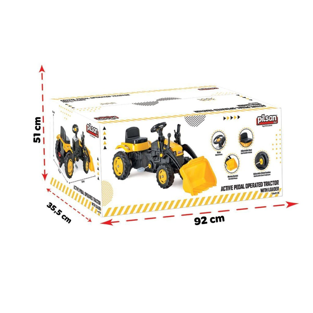 Nessiworld 07315 ACTIVE TRAKTÖR KEPÇELİ S17211721