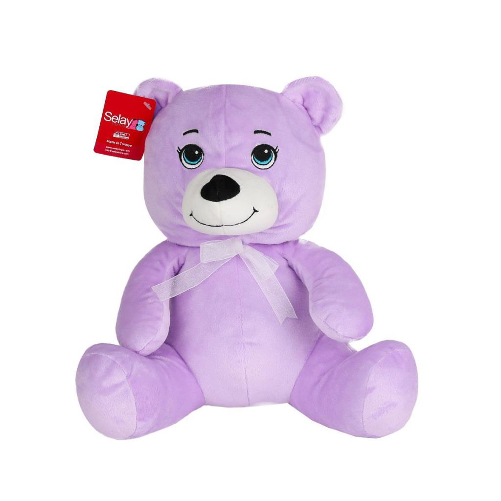 Nessiworld 1022L Göbekli Peluş Ayı 28 cm Lila -Selay Oyuncak Nessiworld 1022L Göbekli Peluş Ayı 28 cm Lila -Selay Oyuncak