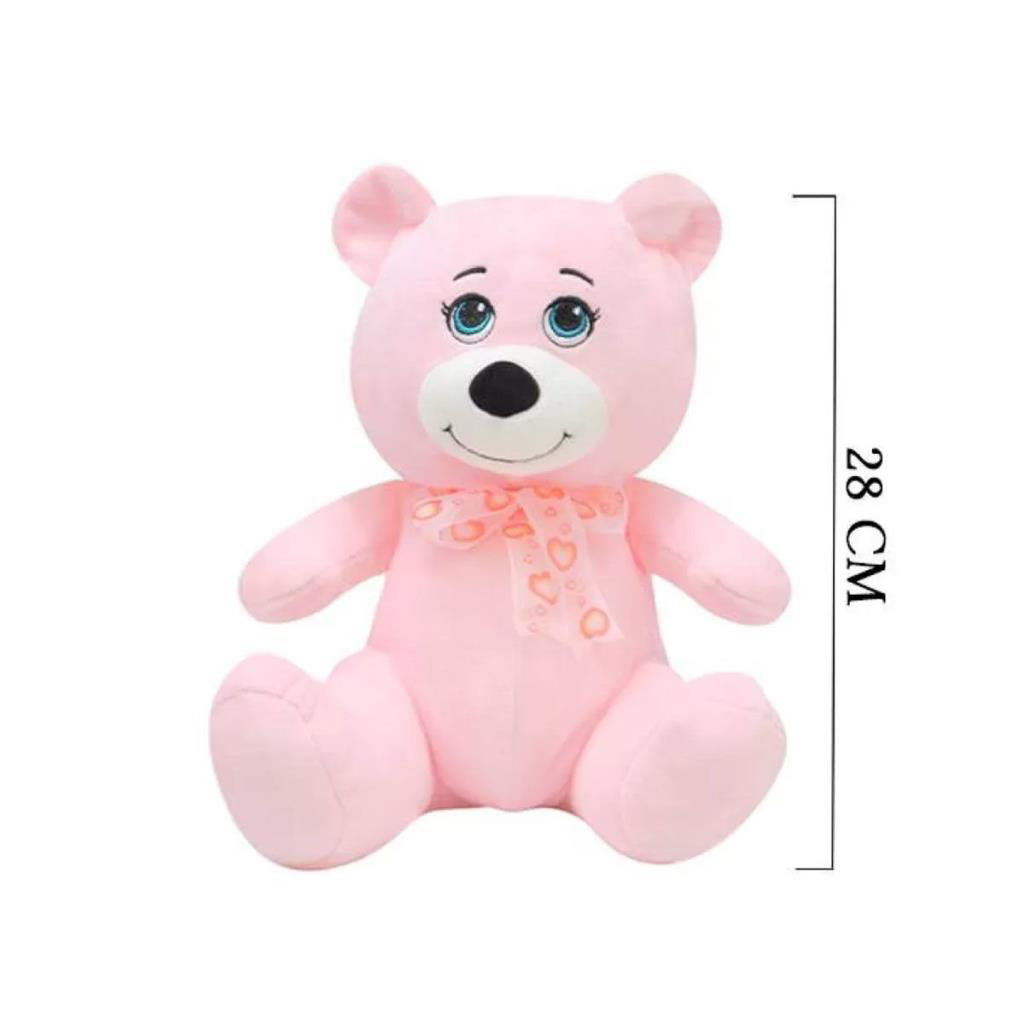 Nessiworld 1022P Göbekli Ayı 28 cm Pembe -Selay Oyuncak Nessiworld 1022P Göbekli Ayı 28 cm Pembe -Selay Oyuncak