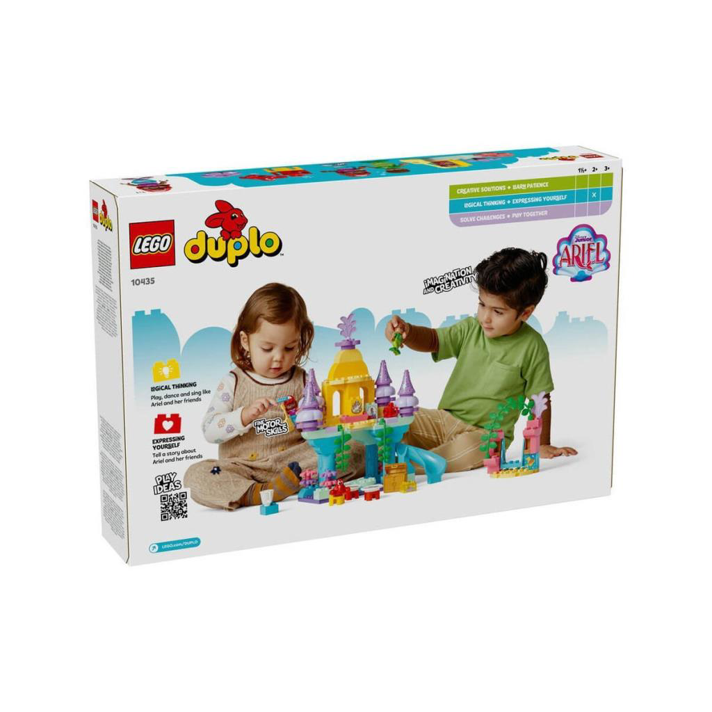 Nessiworld 10435 Lego Duplo Arielin Sihirli Su Altı Sarayı 116 pa