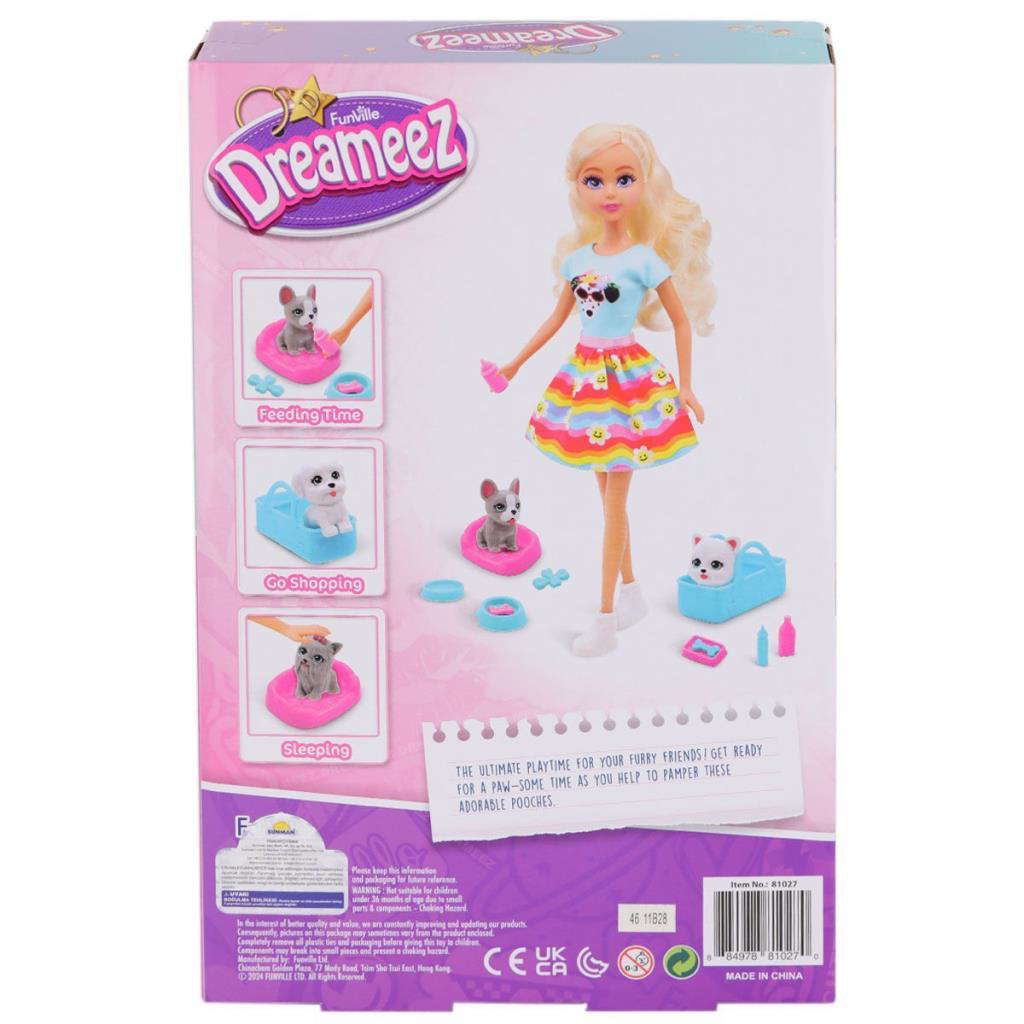 Nessiworld 1081027 Dreameez Bebek ve Evcil Hayvan Bakım Seti -Sun Nessiworld 1081027 Dreameez Bebek ve Evcil Hayvan Bakım Seti -Sun