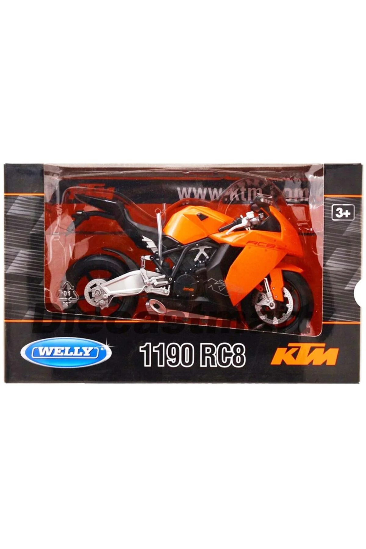 NessiWorld 1:10 1190 RC8 Model Motosiklet