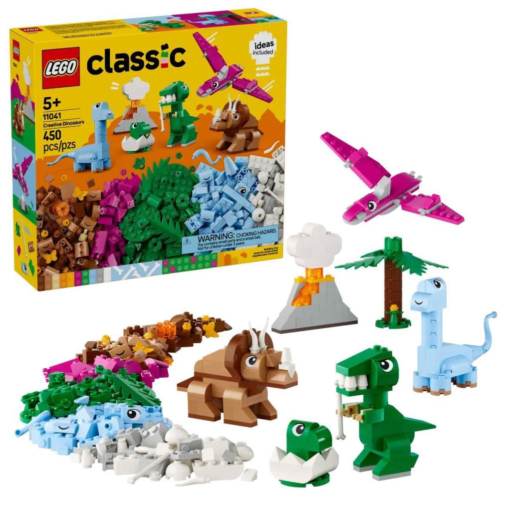 Nessiworld 11041 Lego Classic Yaratıcı Dinozorlar 450 parça +5 ya Nessiworld 11041 Lego Classic Yaratıcı Dinozorlar 450 parça +5 ya