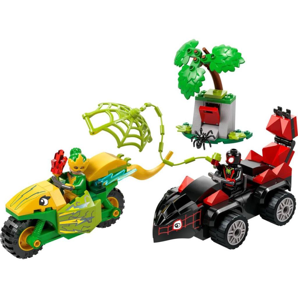 Nessiworld 11198 Lego Marvel Spidey - Spin ve Electro Dinozor Ara