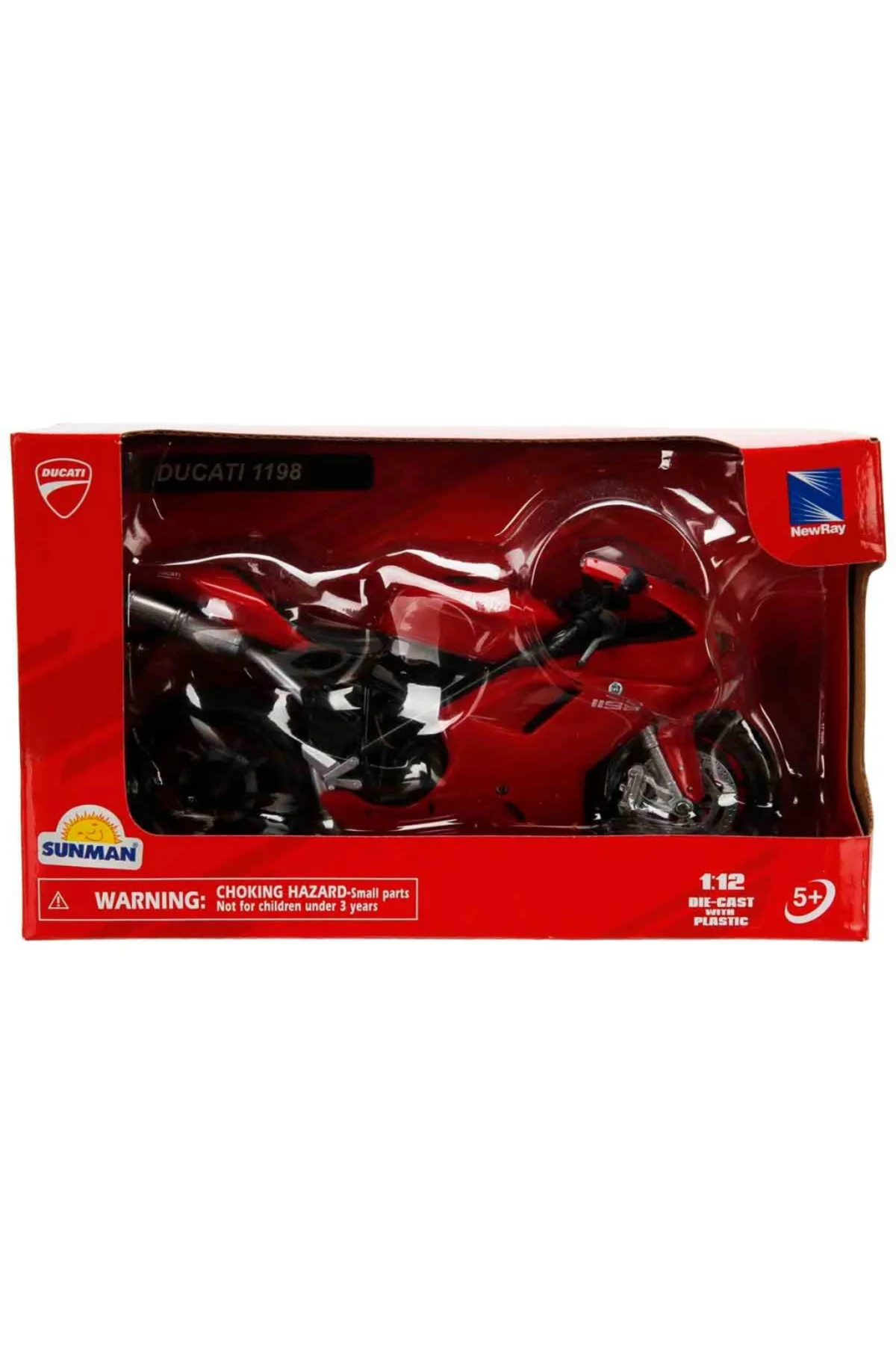 NessiWorld 1:12 Ducati 1198 Model Motorsiklet