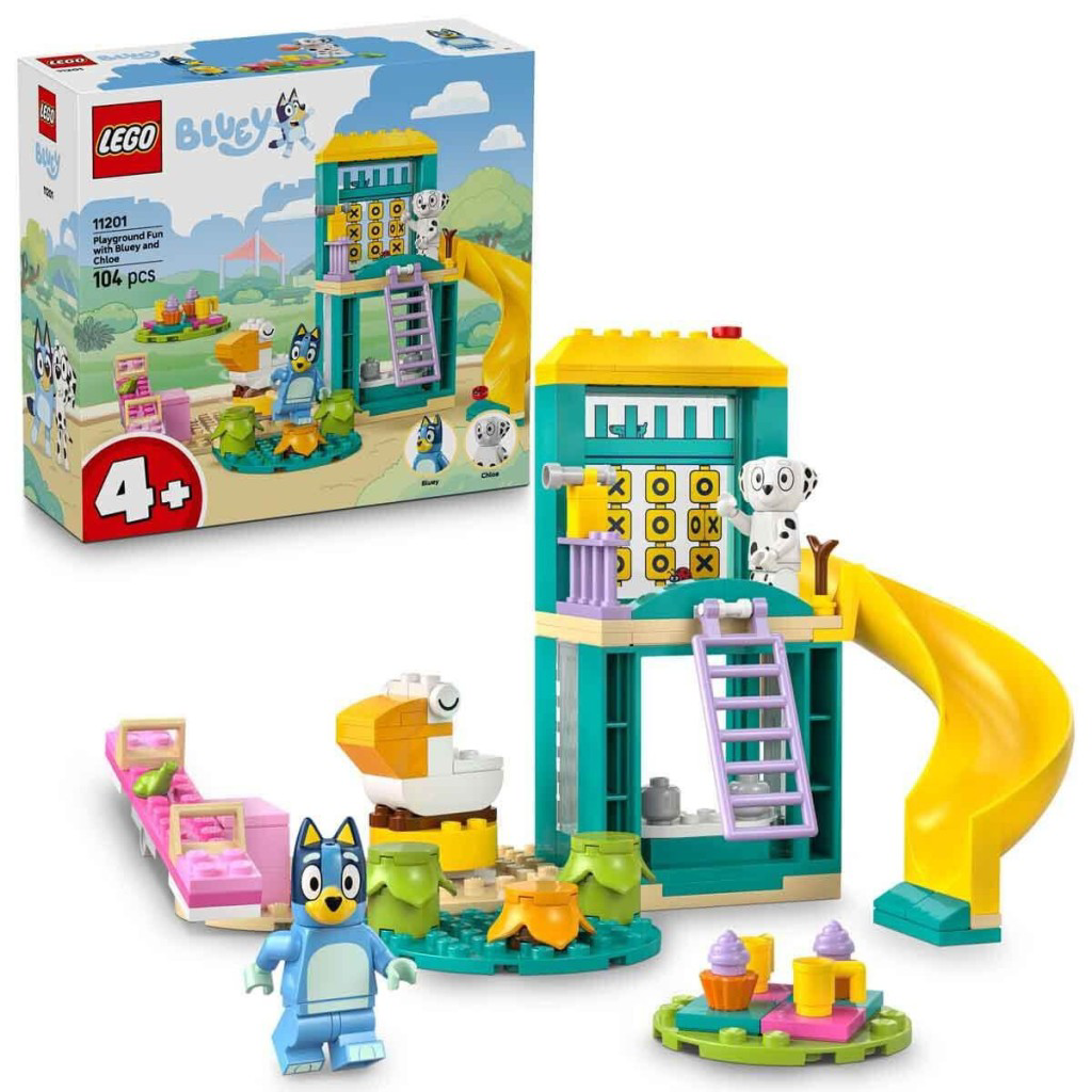 Nessiworld 11201 Lego Duplo Bluey ve Chloe ile Oyun Parkı Eğlence Nessiworld 11201 Lego Duplo Bluey ve Chloe ile Oyun Parkı Eğlence