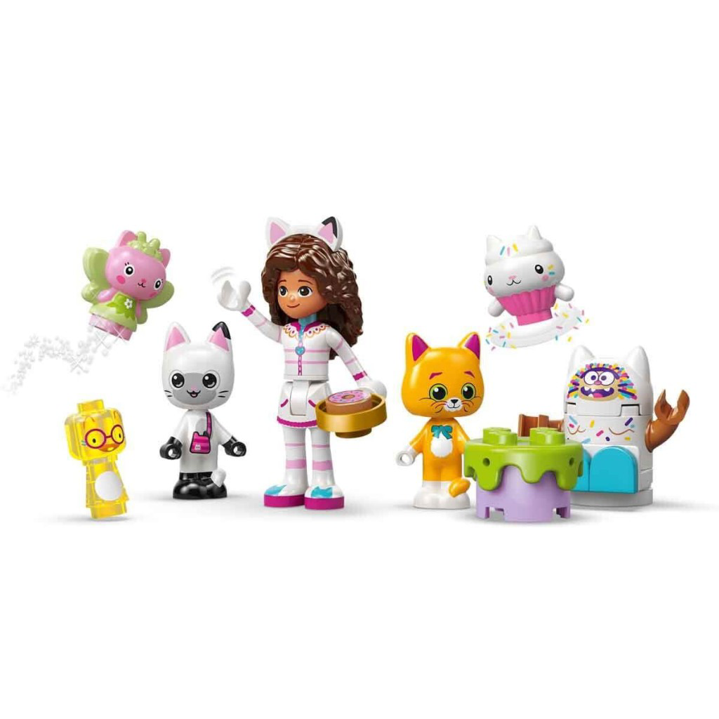 Nessiworld 11205 Lego Gabbys Dollhouse Şekerleme Dağı ve Kedi Bah