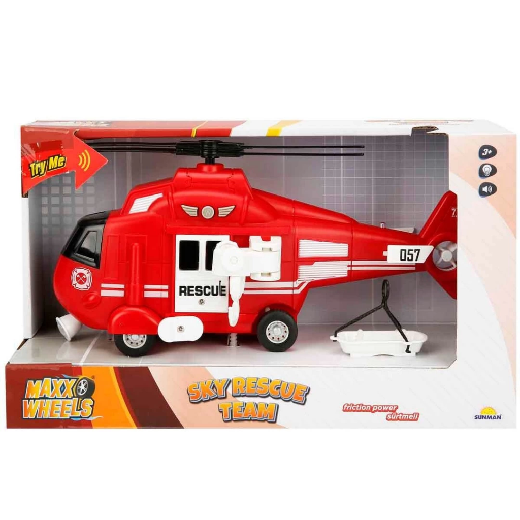 Nessiworld 1:16 Maxx Wheels Sesli ve Işıklı Helikopter Nessiworld 1:16 Maxx Wheels Sesli ve Işıklı Helikopter