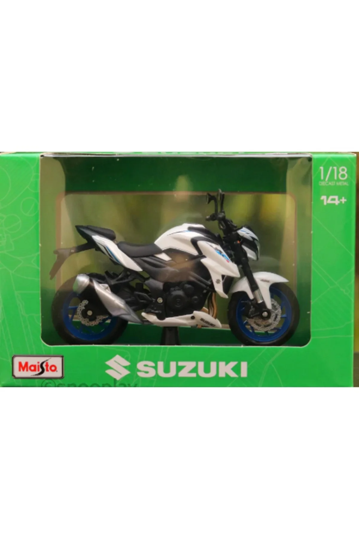 NessiWorld 1/18 Suzuki GSX-S750 ABS Motosiklet