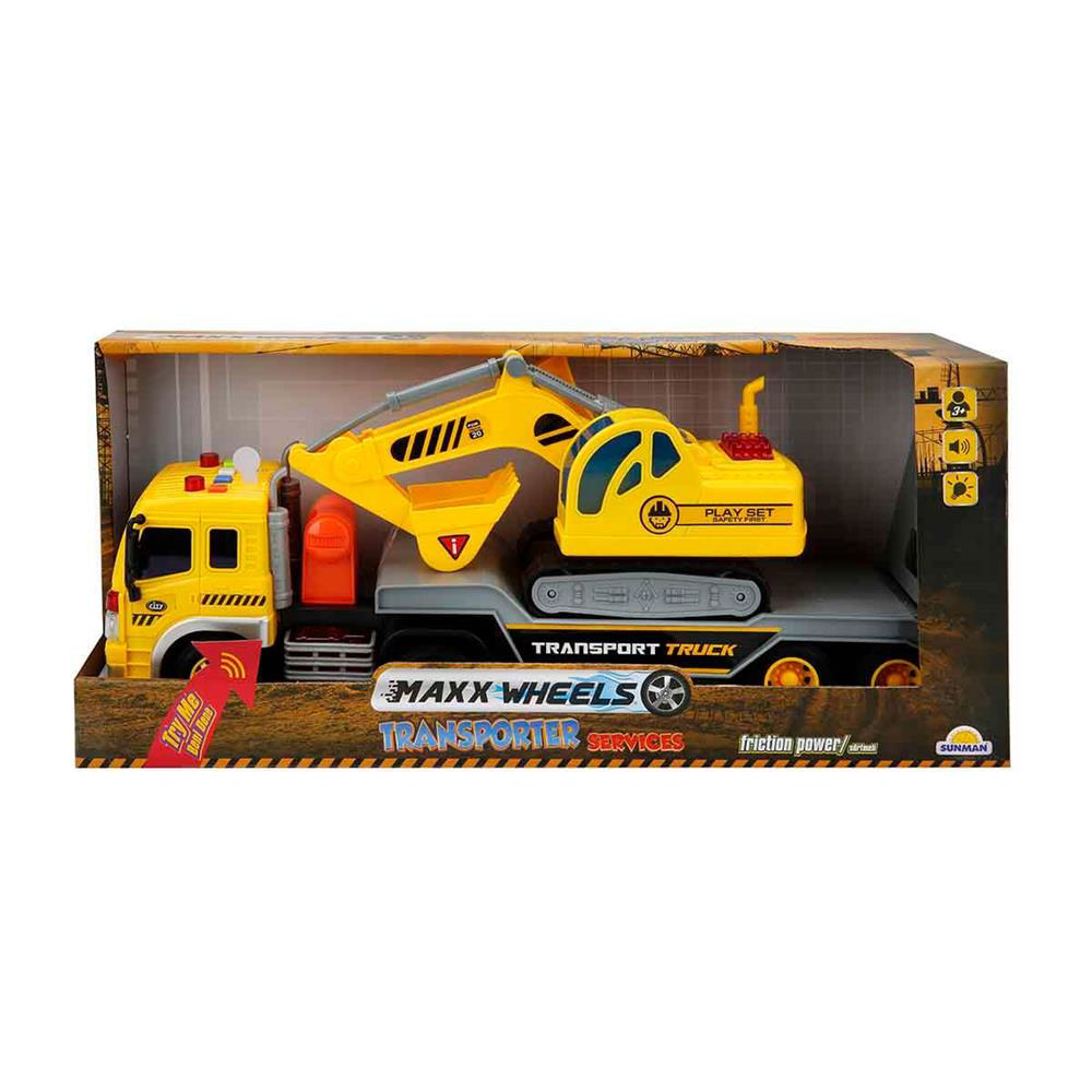 Nessiworld 1:20 Sesli ve Işıklı Transporter Taşıyıcı Tır