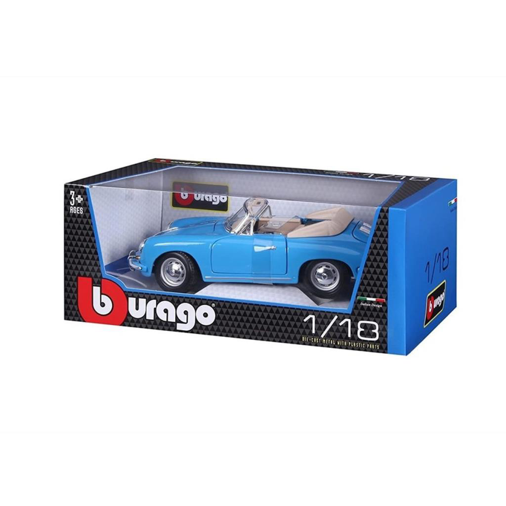 Nessiworld 12025 Burago 1:18 Porsche 356B Cabriolet 1961 Model Ar Nessiworld 12025 Burago 1:18 Porsche 356B Cabriolet 1961 Model Ar