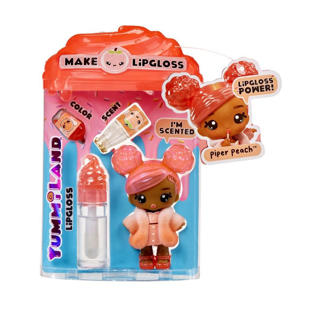 Nessiworld 120759 Yummiland Piper Peach Bebeği ve Dudak Parlatıcı