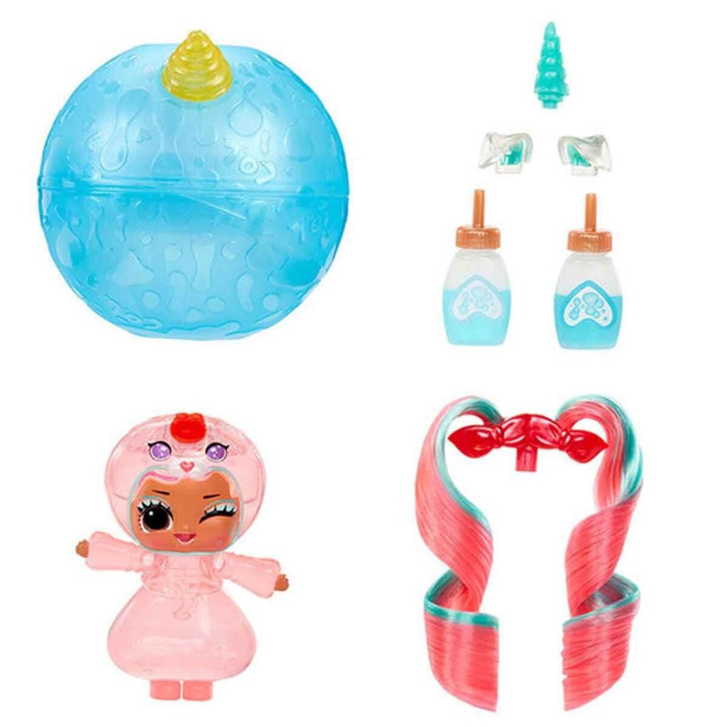Nessiworld 121336 L.O.L. Tots Unicorn Bebek