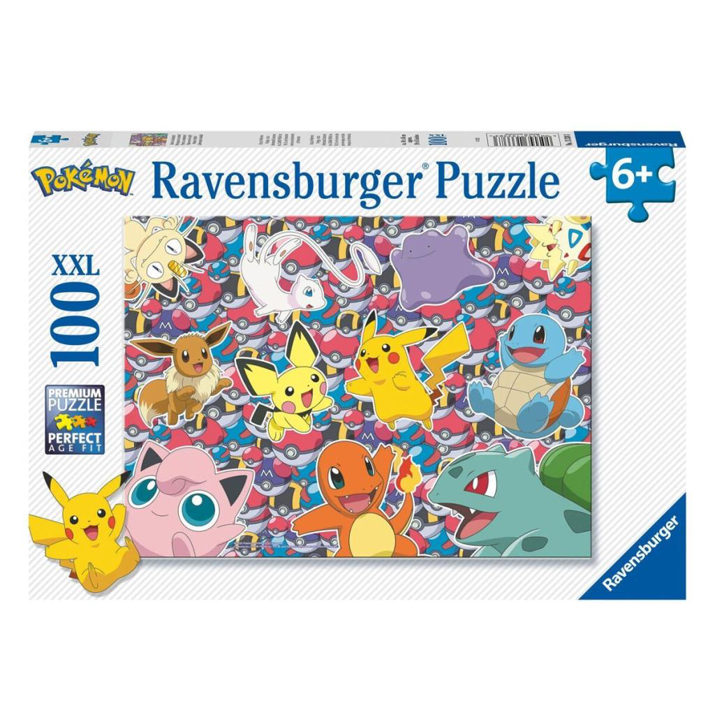 Nessiworld 133383 Pokemon 100 parça XXL Ravensburger Puzzle Nessiworld 133383 Pokemon 100 parça XXL Ravensburger Puzzle