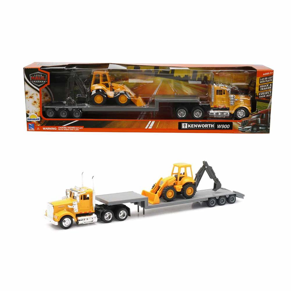 Nessiworld 1:43 Long Haul Kenworth Taşıyıcı Tır ve Dozer Nessiworld 1:43 Long Haul Kenworth Taşıyıcı Tır ve Dozer