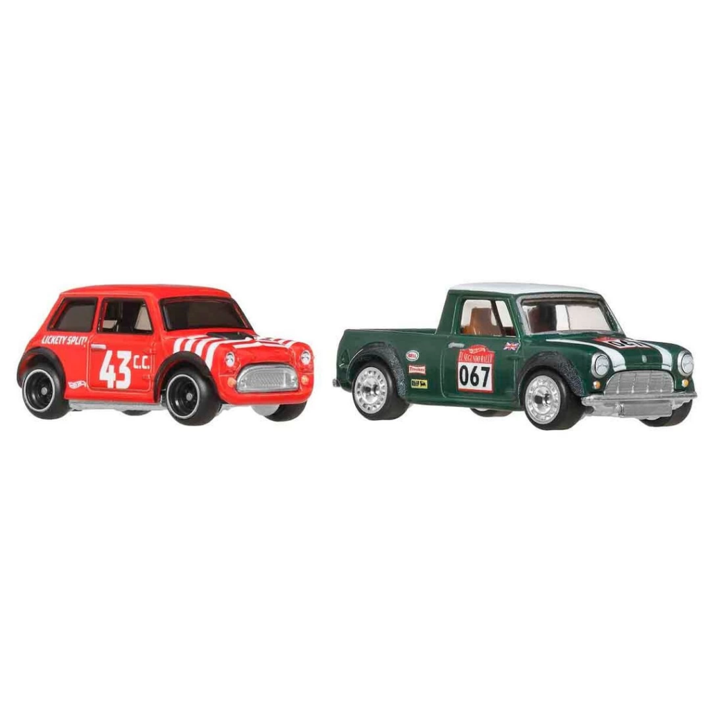 Nessiworld 1:64 Hot Wheels Premium Car Culture 2'li Morris Mini V