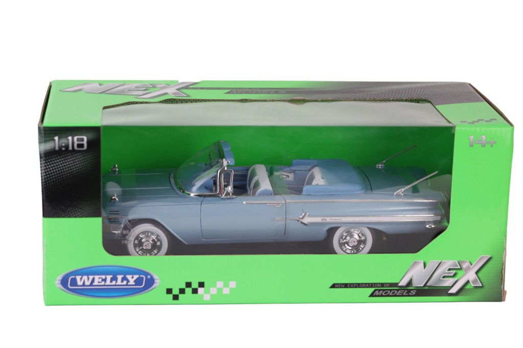 Nessiworld 19864 WELLY 1 18 1960 CHEVROLET IMPALA