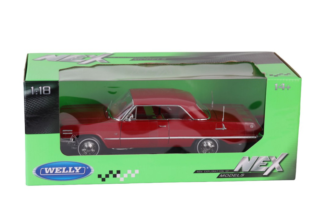 Nessiworld 19865 WELLY 1 18 1963 CHEVROLET IMPALA HA Nessiworld 19865 WELLY 1 18 1963 CHEVROLET IMPALA HA