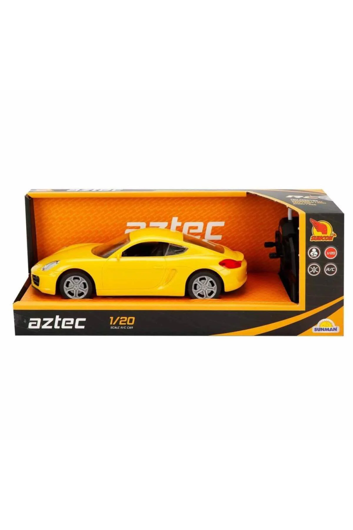 Nessiworld 20350 1:20 Uzaktan Kumandalı Aztec Spor Araba 20 cm