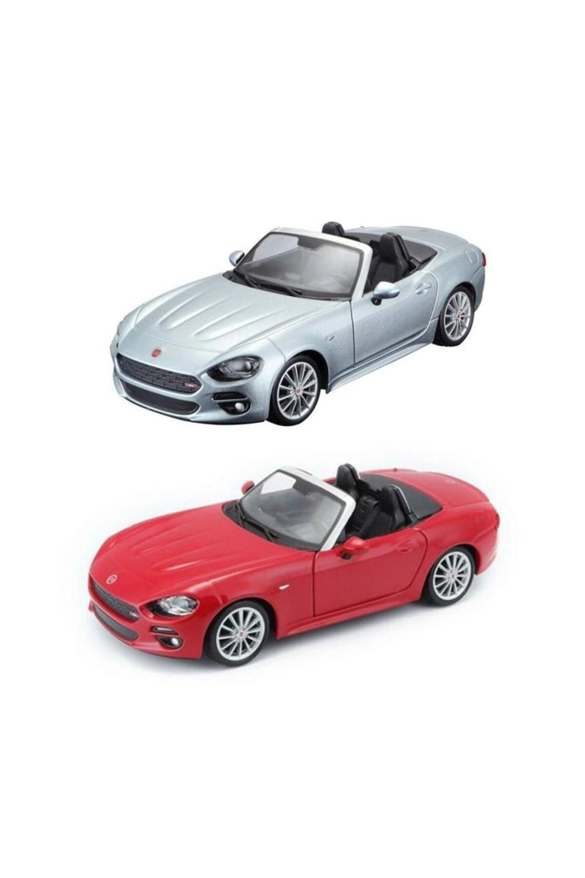 Nessiworld  21083 Burago 1:24 Fiat 124 Spider Model Araba