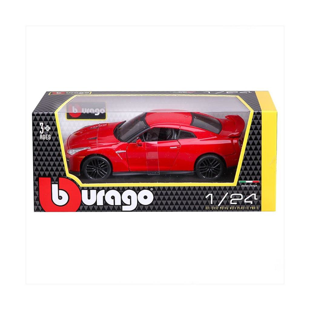 Nessiworld 21082 Burago 1:24 Nissan GT-R 2017 Model Araba Nessiworld 21082 Burago 1:24 Nissan GT-R 2017 Model Araba
