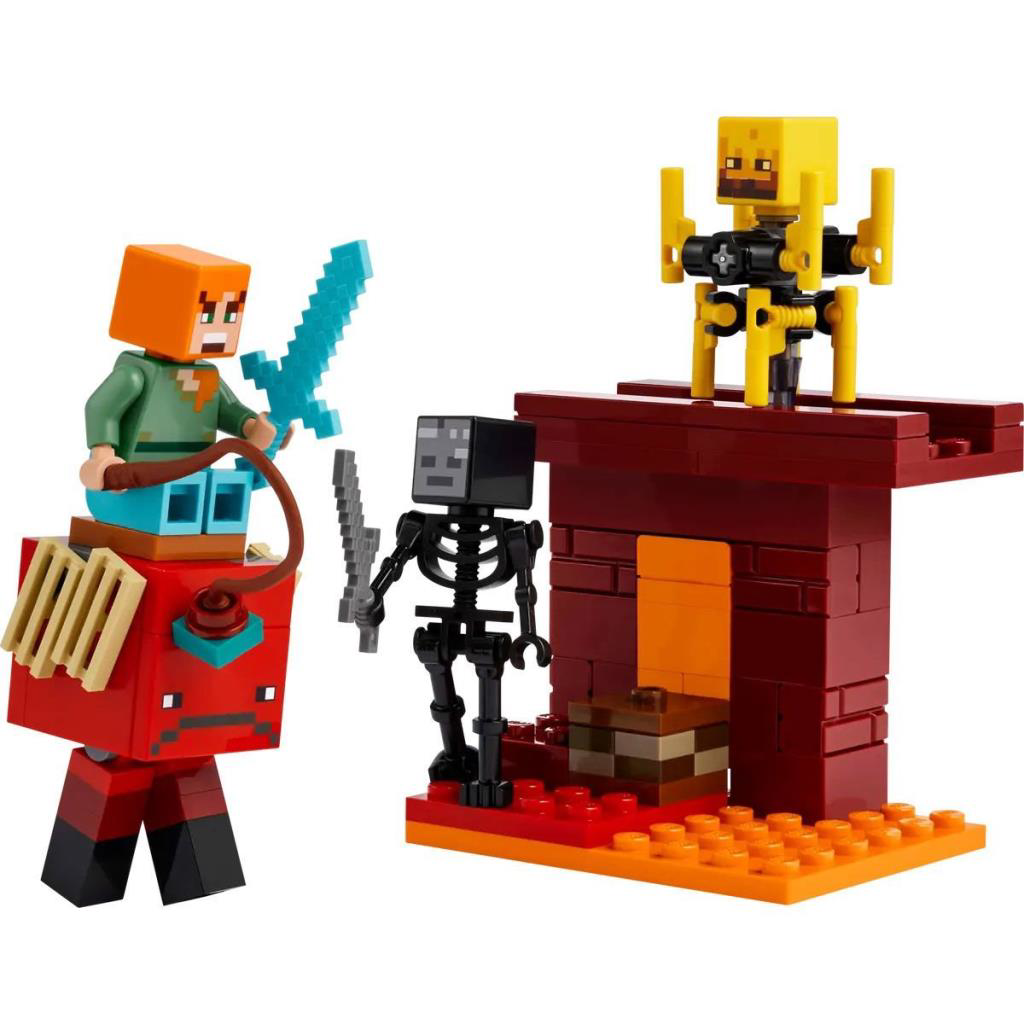 Nessiworld 21266 Lego Minecraft Nether Lav Savaşı 99 parça +6 yaş