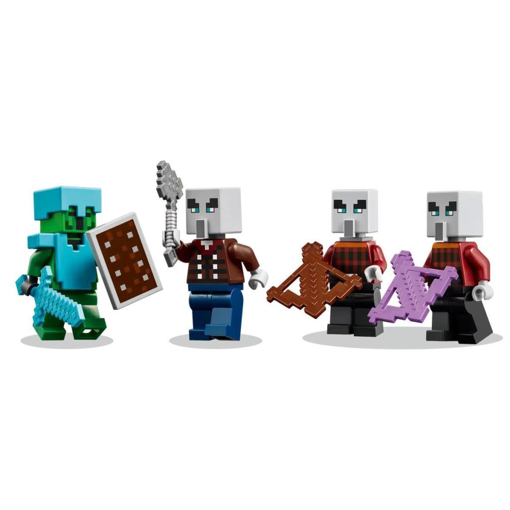 Nessiworld 21267 Lego Minecraft The Illager Çöl Devriyesi 105 par