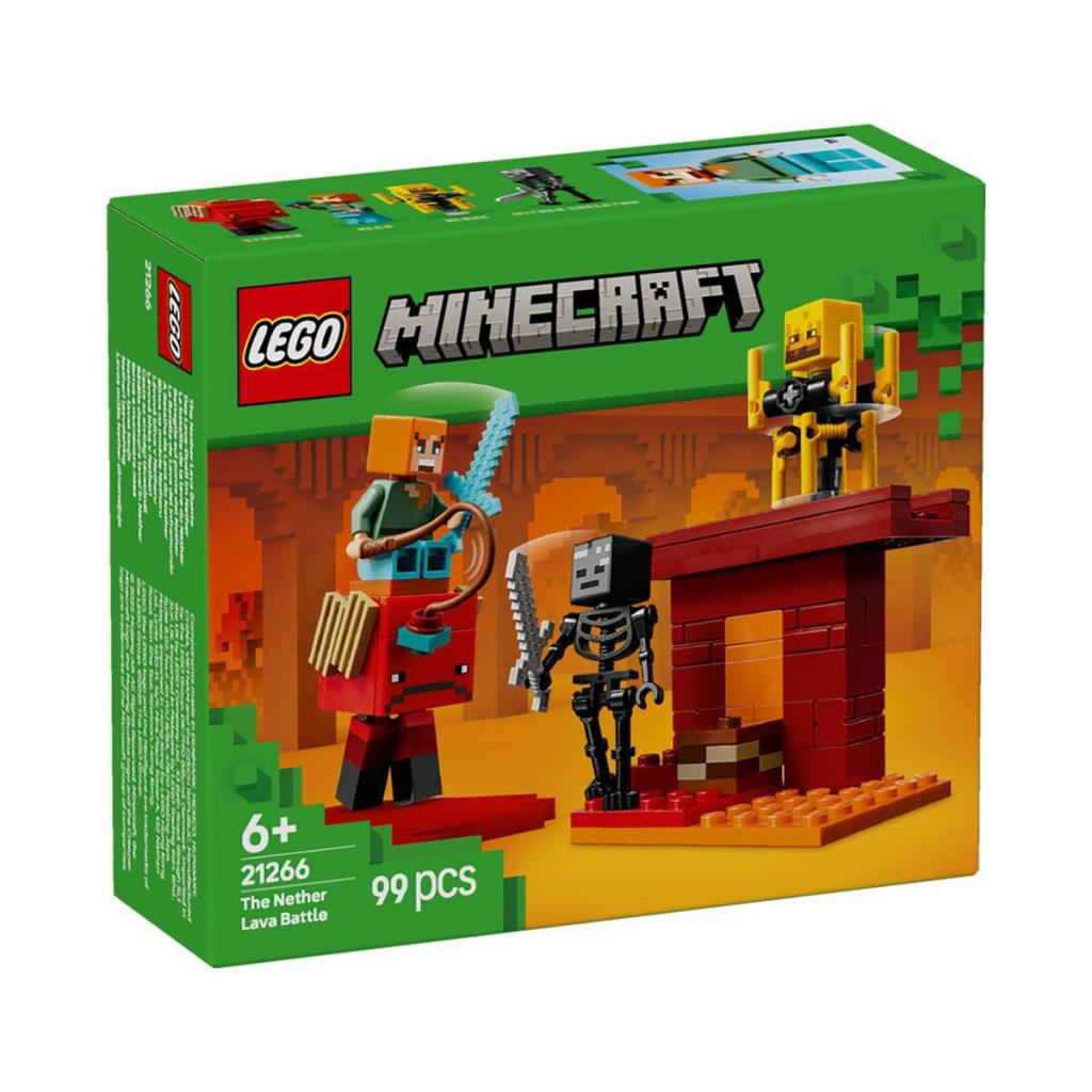 Nessiworld 21266 Lego Minecraft Nether Lav Savaşı 99 parça +6 yaş