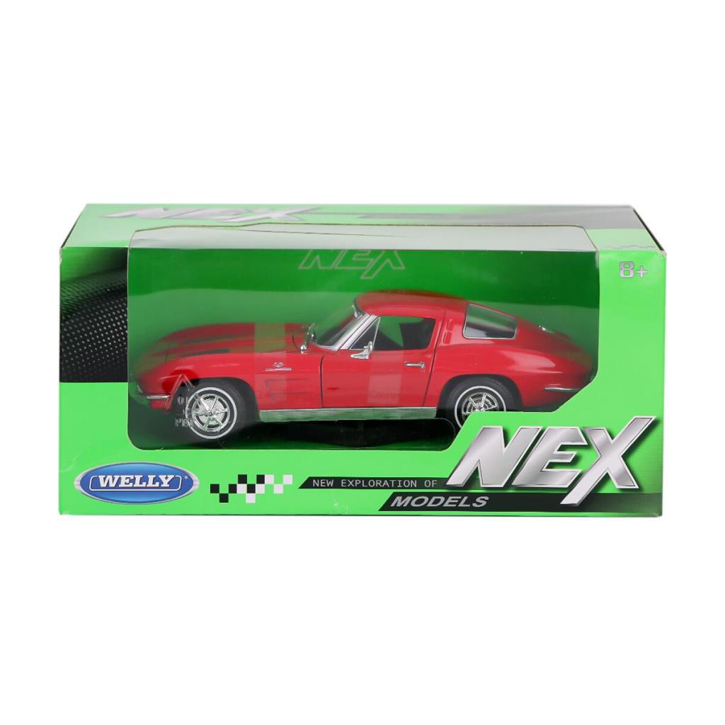 Nessiworld 24073 Welly Chevrolet Corvette 1963 1:24 -Karsan Oyunc Nessiworld 24073 Welly Chevrolet Corvette 1963 1:24 -Karsan Oyunc