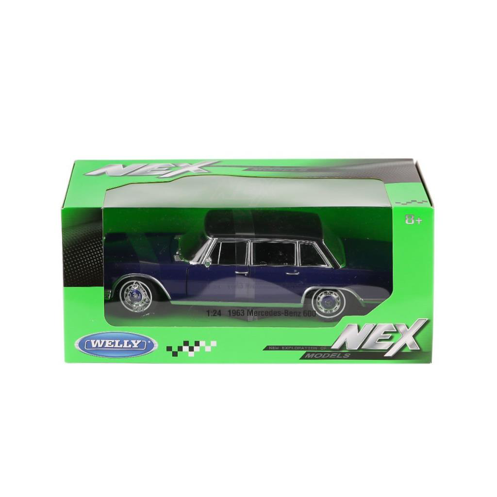 Nessiworld 24121 Welly 1963 Mercedes Benz 1:24 Model Araba -Karsa