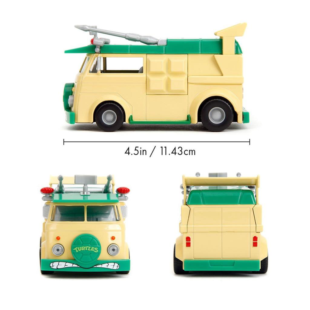 Nessiworld 253282000 Jada Turtles Party Wagon 1:32 Nessiworld 253282000 Jada Turtles Party Wagon 1:32