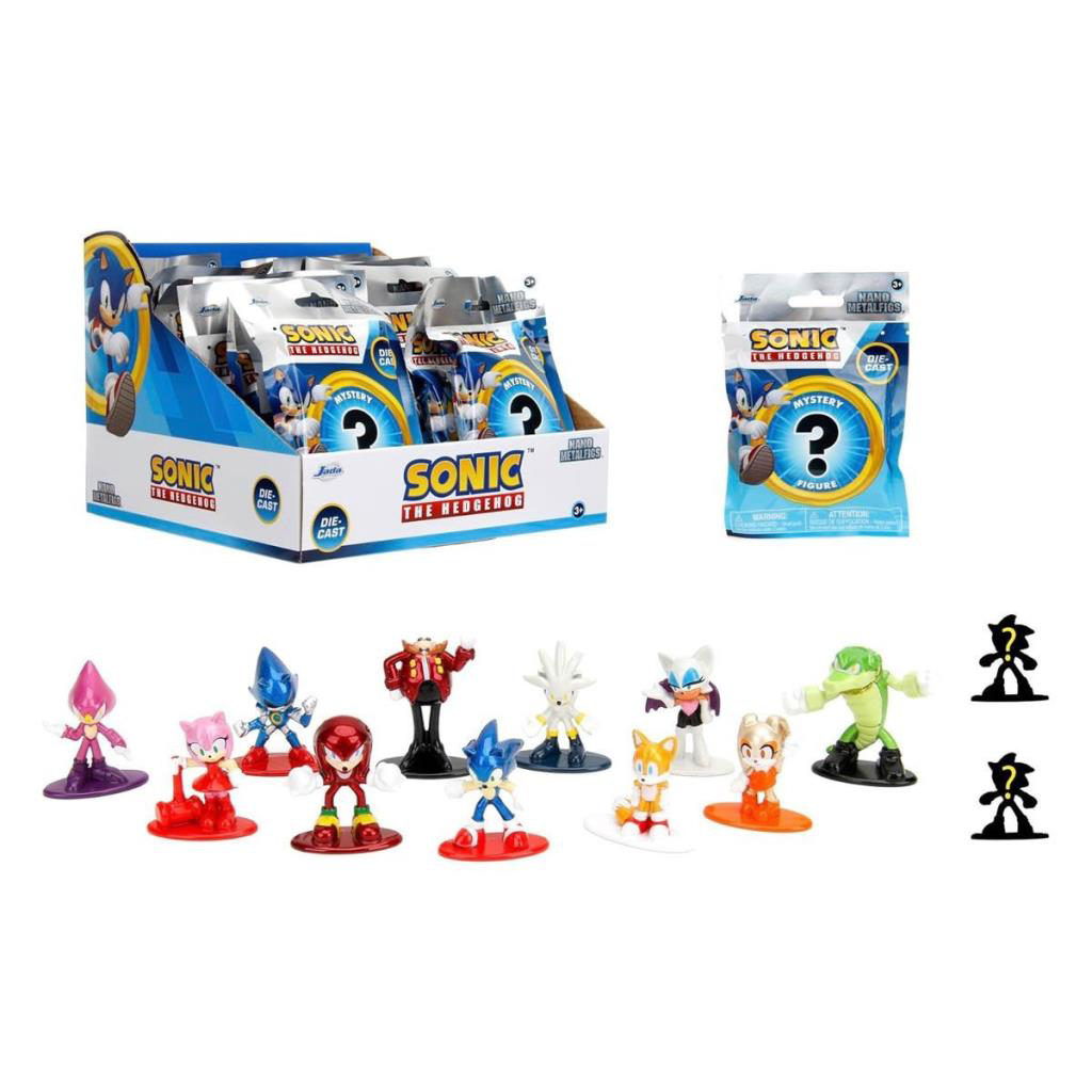 Nessiworld 253251047 Jada Sonic Blind Pack Nanofigs Sürpriz Pake Nessiworld 253251047 Jada Sonic Blind Pack Nanofigs Sürpriz Pake