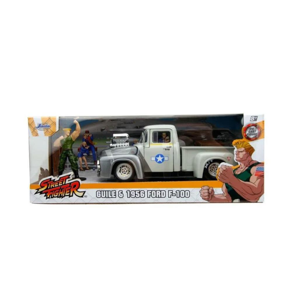 Nessiworld 253255057 Jada Street Fighter 1956 Ford Pickup 1:24 Nessiworld 253255057 Jada Street Fighter 1956 Ford Pickup 1:24