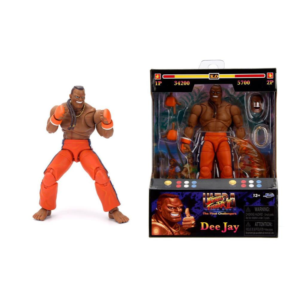 Nessiworld 253252034 Jada Street Fighter II Dee Jay 6 Figür Nessiworld 253252034 Jada Street Fighter II Dee Jay 6 Figür