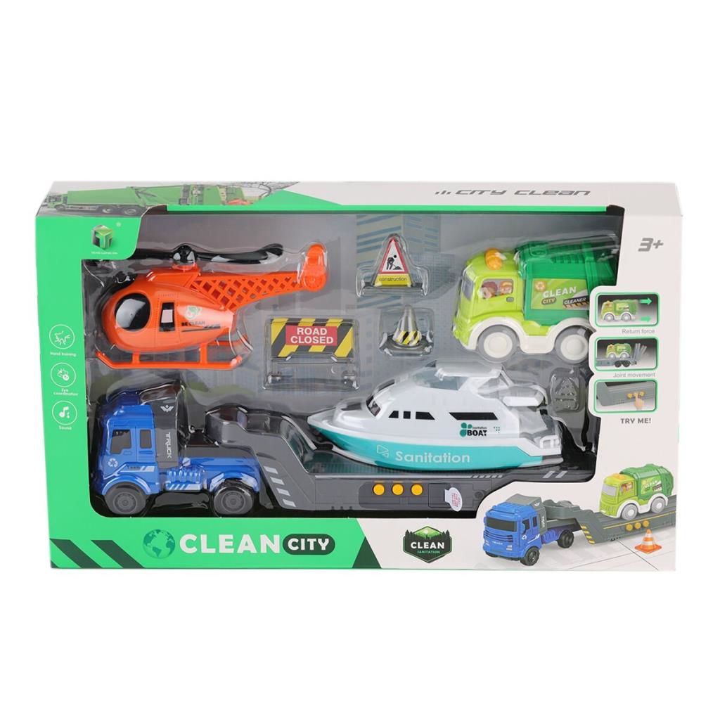 Nessiworld 2630-3 Kutulu 4 araçlı Taşıyıcı Tır Set Nessiworld 2630-3 Kutulu 4 araçlı Taşıyıcı Tır Set