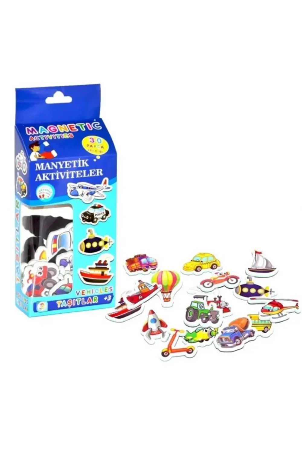 Nessiworld 30 Parça Manyetik Taşıtlar