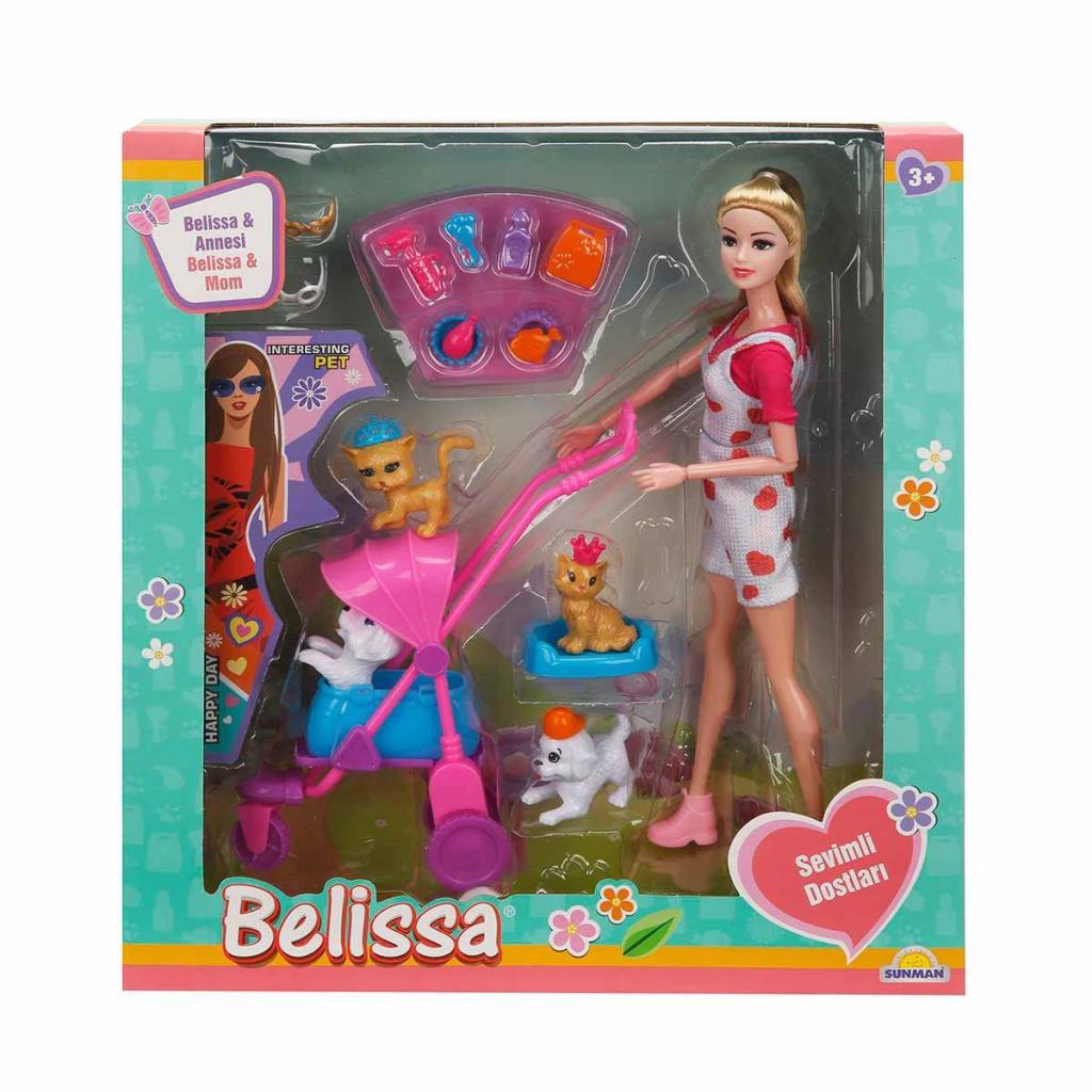 Nessiworld 3045 Belissa'nın Annesi ve Sevimli Dostlar 30 cm -Sunm Nessiworld 3045 Belissa'nın Annesi ve Sevimli Dostlar 30 cm -Sunm