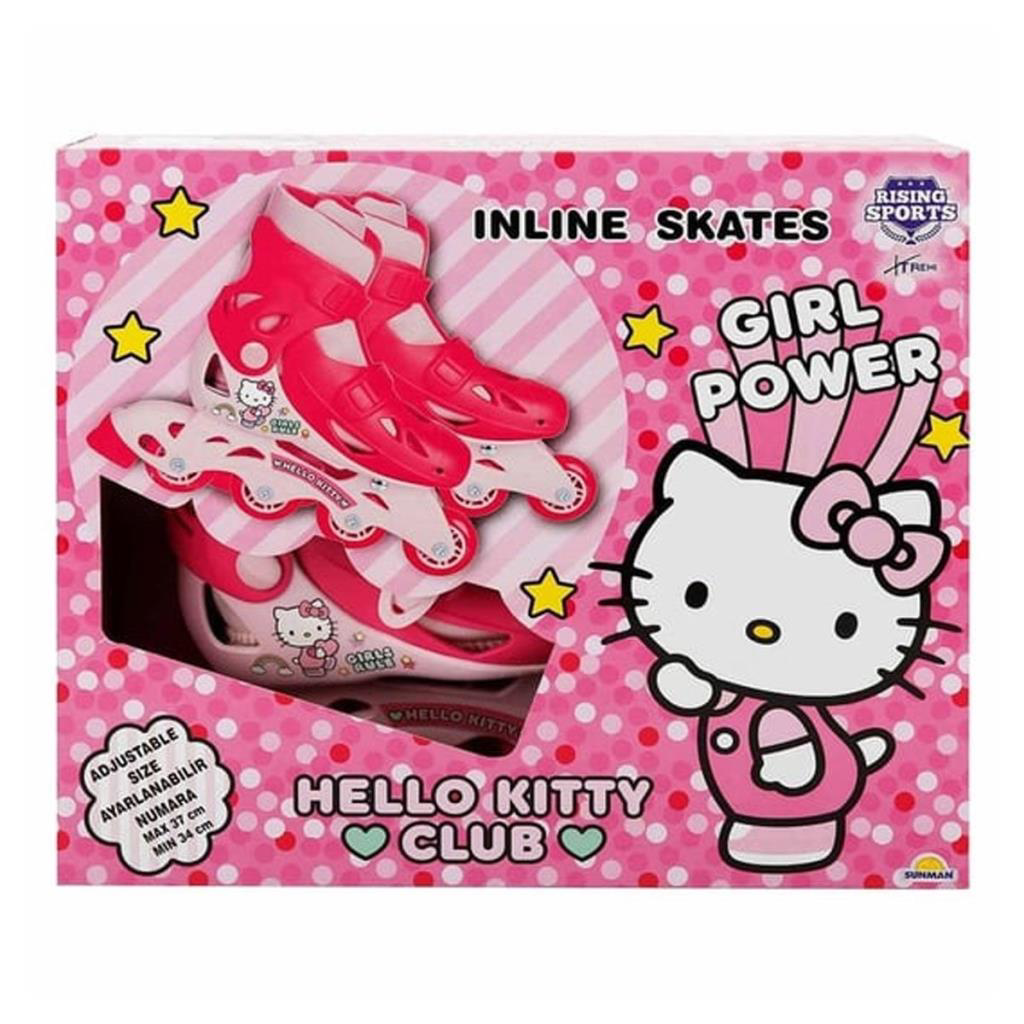 Nessiworld 3059 Hello Kitty 4 Teker Paten 34-37 Nessiworld 3059 Hello Kitty 4 Teker Paten 34-37