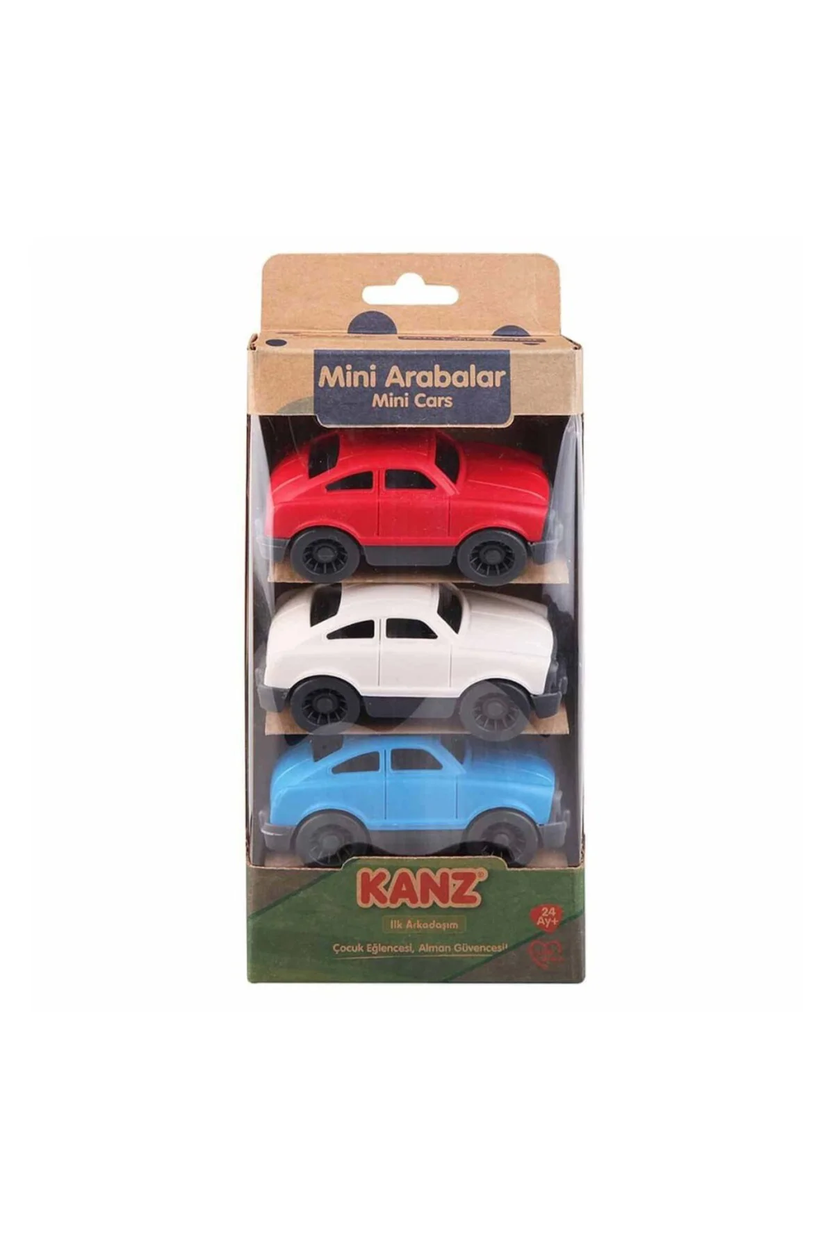 Nessiworld 30812 Enfal - 3'lü Mini Arabalar +24 ay