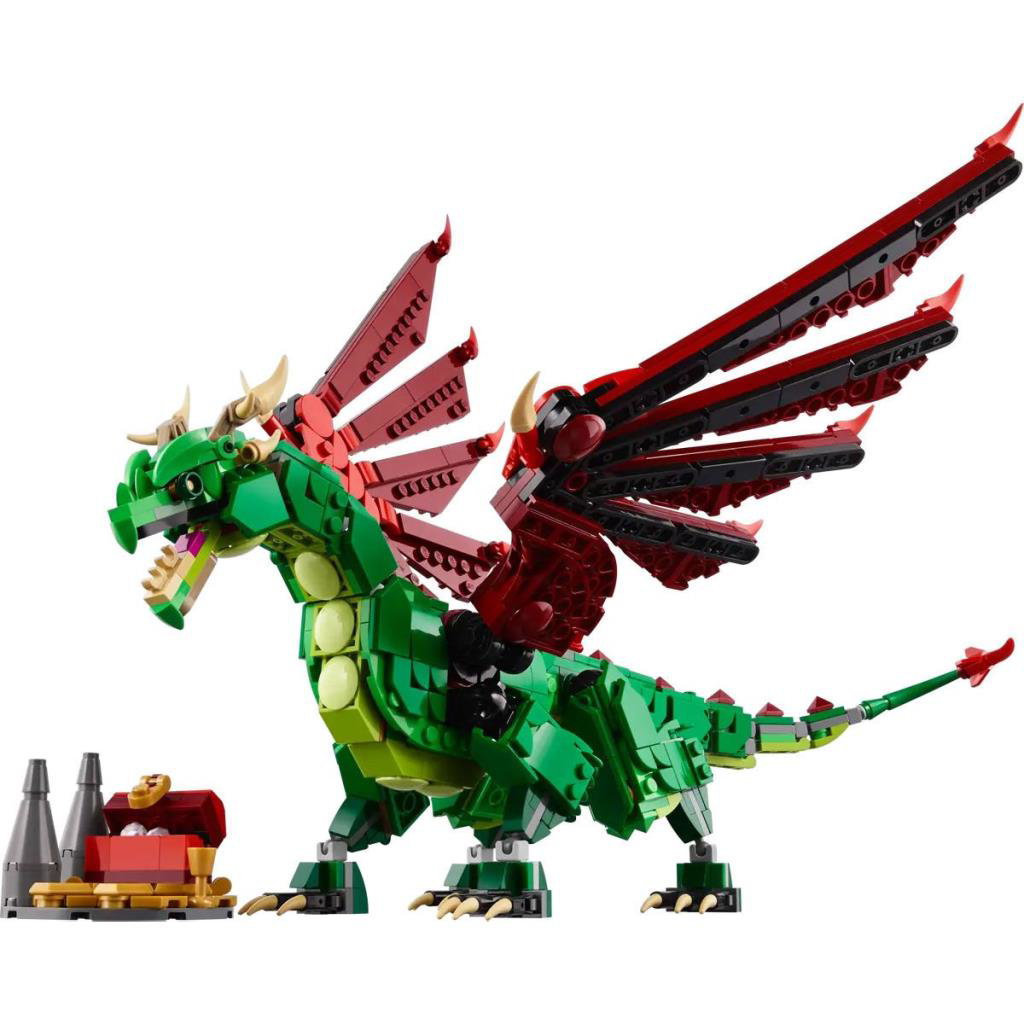Nessiworld 31161 Lego Creator 3in1 - Orta Çağ Ejderhası 715 parça Nessiworld 31161 Lego Creator 3in1 - Orta Çağ Ejderhası 715 parça
