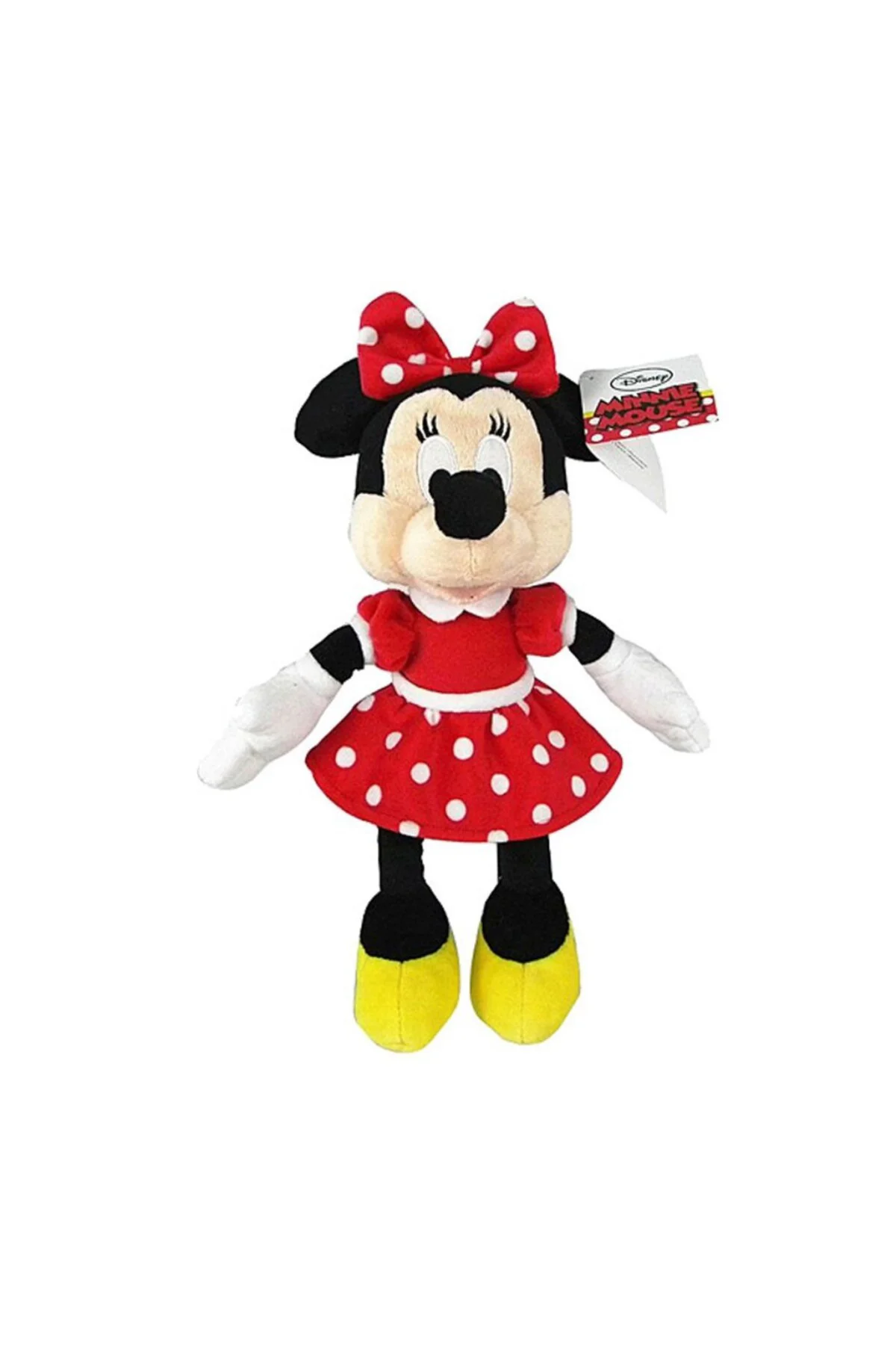 Nessiworld 3414 Peluş Minnie Kırmızı Elbiseli 25 cm -Sunman