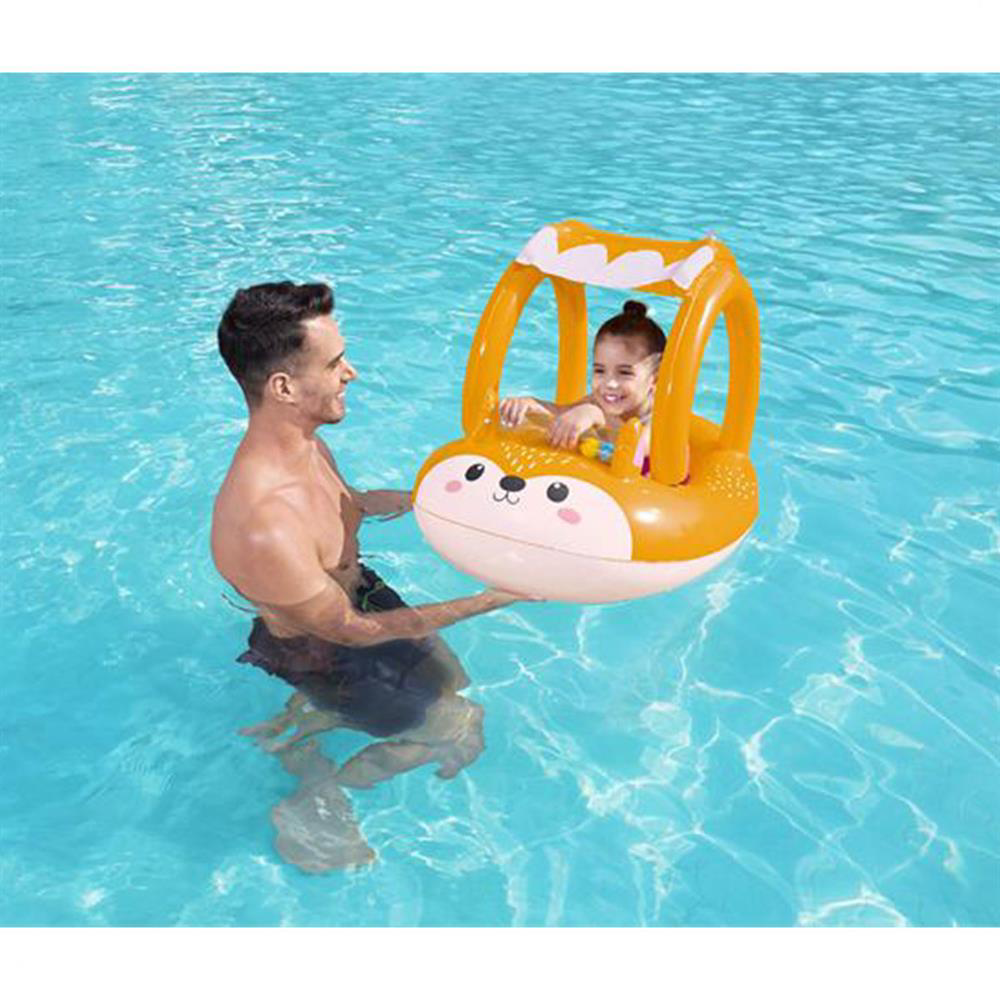 Nessiworld 34168 Bestway 94cm x 66cm Tilki Gölgeli Bebek Teknesi 