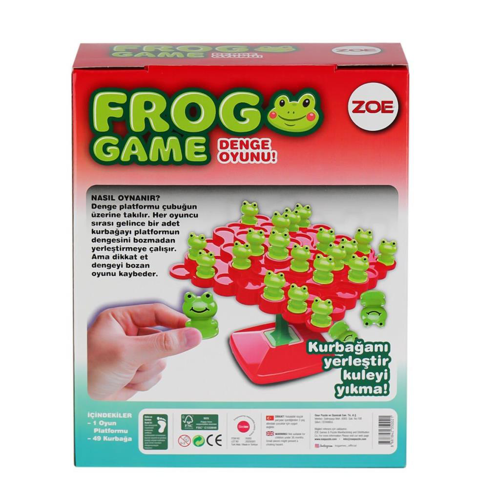 Nessiworld 35002 Zoe Frog Denge Oyunu -KS Game