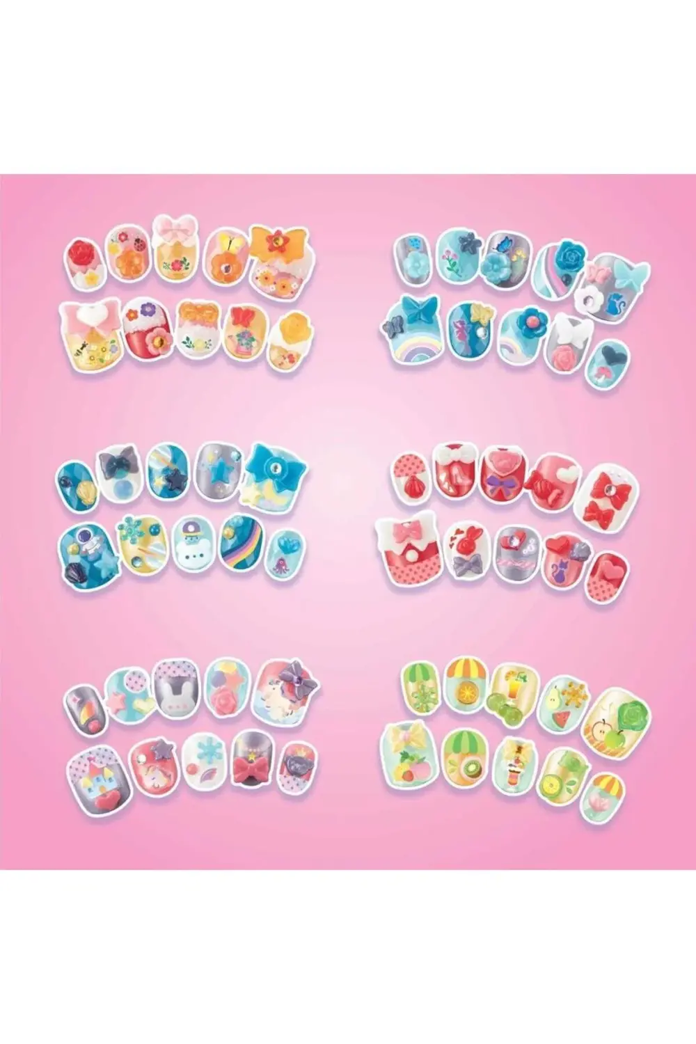 Nessiworld 35027 AquaBeads Tasarla ve Sergile Tırnak Atölyesi +4