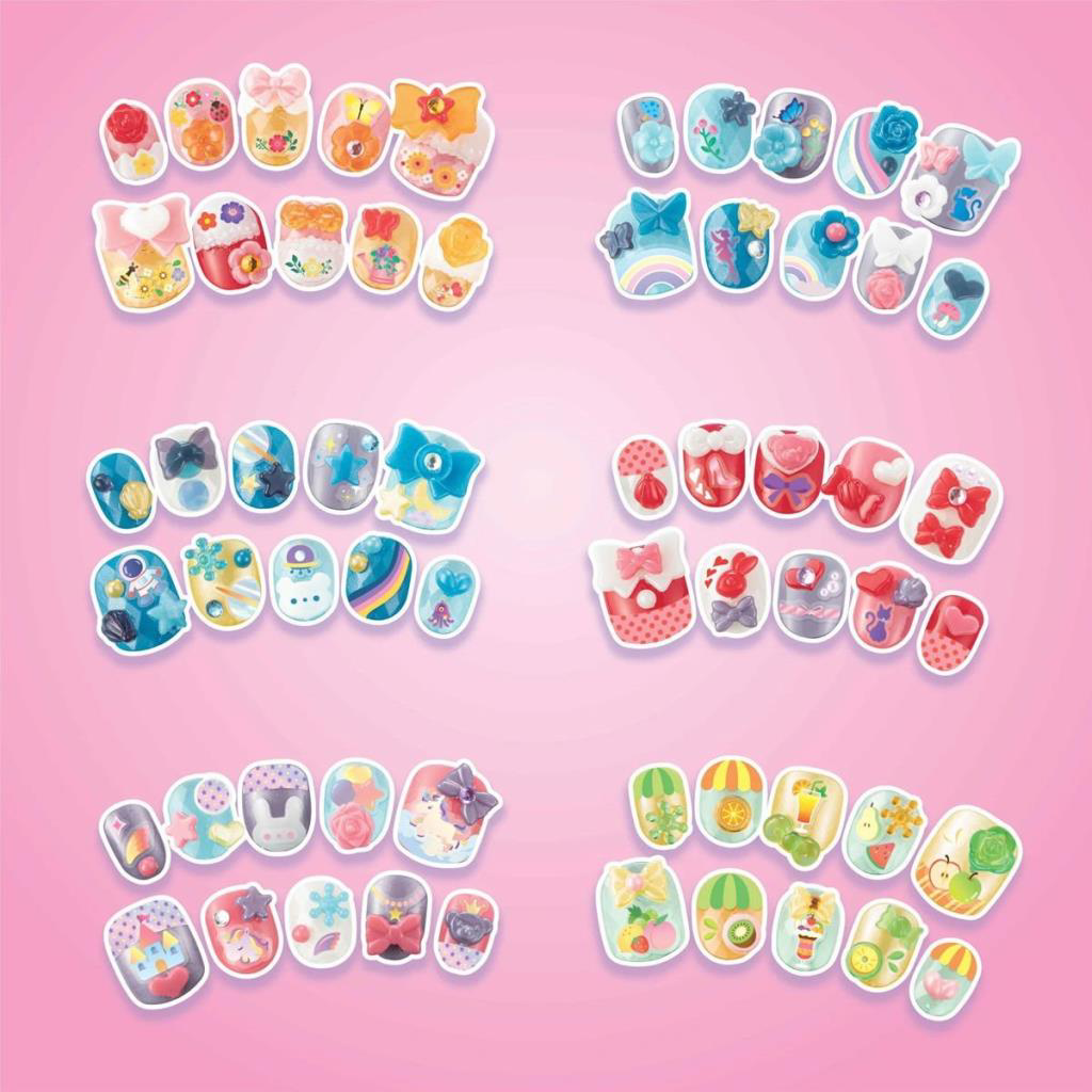Nessiworld 35027 AquaBeads Tasarla ve Sergile Tırnak Atölyesi +4 